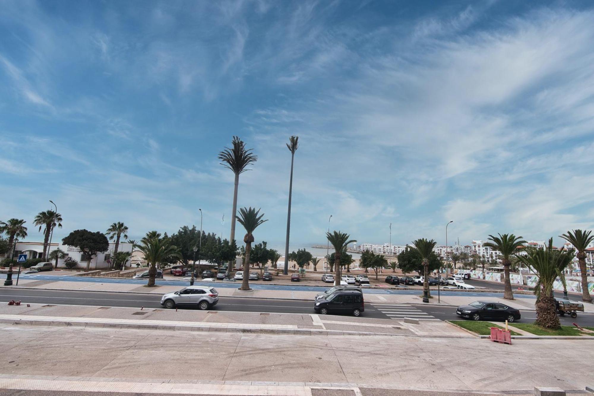 New Sea Front Apartment 95Sqm With Unlimited Wi-Fi อกาดีร์ ภายนอก รูปภาพ